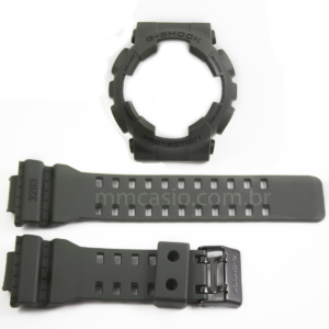 Kit Capa e Pulseira Casio G-SHOCK GD-100MS-3 Verde Oliva