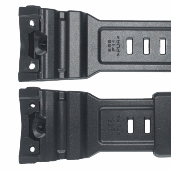 Pulseira Casio Original G-SHOCK GN-1000 PRETO FOSCO com escrita na cor BRANCA - Image 4