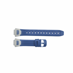 Pulseira Casio Original LW-120 NA COR AZUL COM DETALHES NA COR BRANCO.