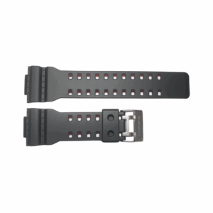 Pulseira Casio Original G-SHOCK GA-110HR,GA-400HR,GA-700SE/Cor preto fosco e vermelho na parte interna/ para todos os modelos GA-100,GA-110HR,GA-400HR,GA-700-SE