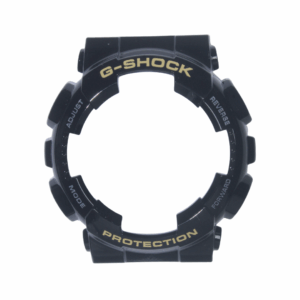 CAPA CASIO ORIGINAL G-SHOCK GA-100GB COR PRETA COM VERNIZ C/LETRAS DOURADAS -SERVE TODOS OS MODELOS /GA-100-GA-110-GA-120-GD-100-GD-110-GA-140