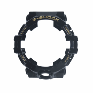 CAPA CASIO ORIGINAL G-SHOCK GA-700GB PRETO C/ BRILHO E LETRAS DOURADAS-SERVE TODOS OS MODELOS-GA-700-GA-710-GA-735