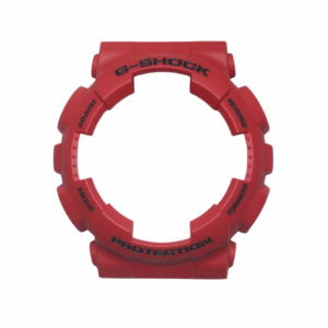 CAPA ORIGINAL CASIO G-SHOCK GA-100 COR VERMELHO FOSCO COM LETRAS PRETAS -SERVE TODOS OS MODELOS/GA-100,GD-100,GA-110,GA-120,GA-140,GD-120