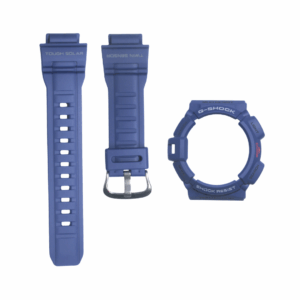 Kit Capa e Pulseira Casio Original G-SHOCK G-9300NV-2-COR AZUL CAPA AZUL ESC.EM BRANCO COM VERMELHO-SERVE G-9300 -GW-9300