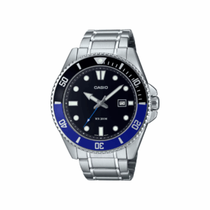 Relógio Casio MDV-107D-1A2V ORIGINAL TODO EM AÇO COM COROA ROSQUEADA