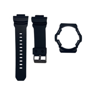 KIT Capa e Pulseira Original CASIO G-SHOCK GA-150  GA-200 GA-201/COR PRETO FOSCO