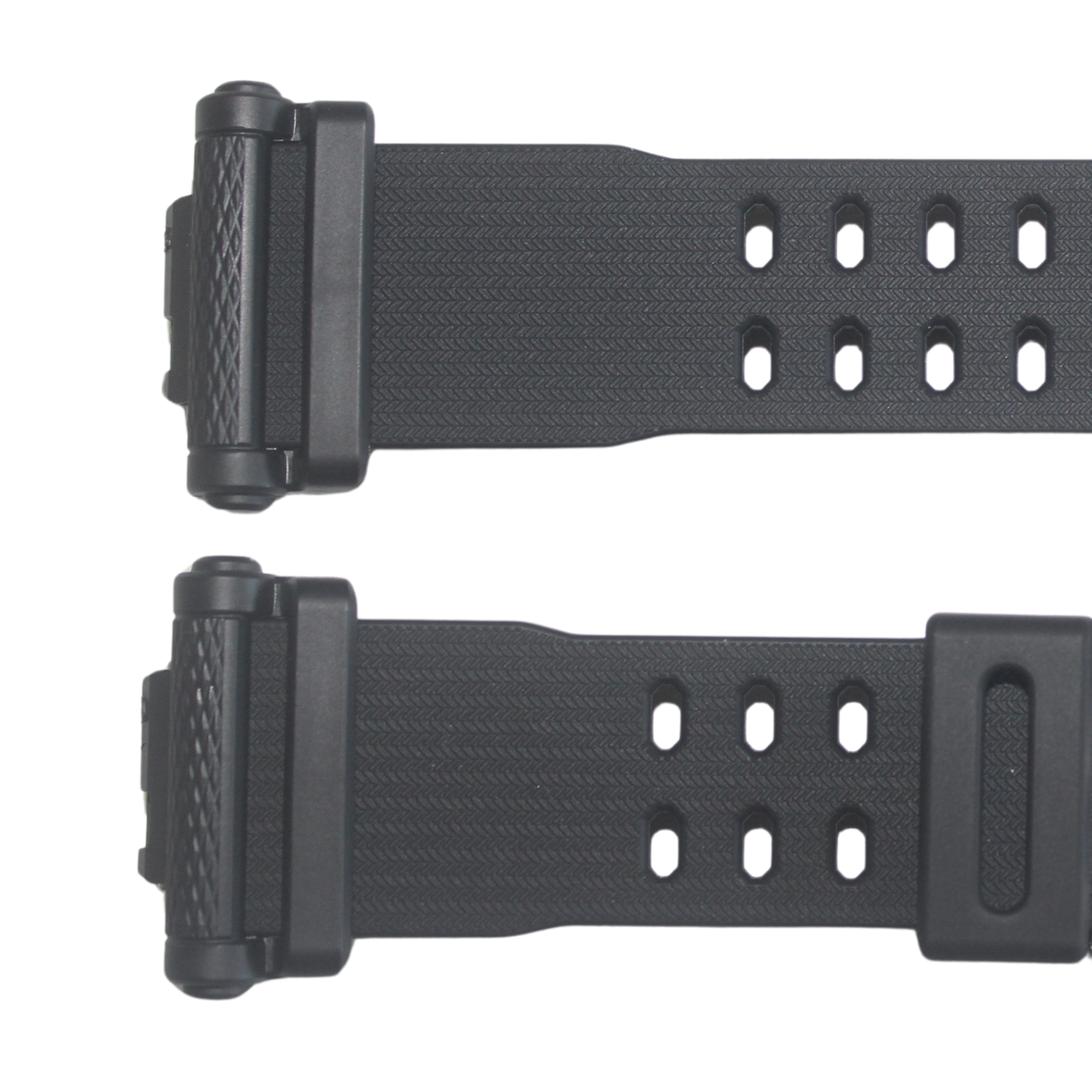 PULSEIRA CASIO ORIGINAL G-SCHOK GA-900-1A - COR PRETA COM FIVELA EM RESINA PRETA - Imagem 2