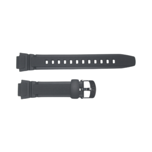PULSEIRA CASIO ORIGINAL AQ-180W 1BV NA COR PRETO E FIVELA NA COR PRETO