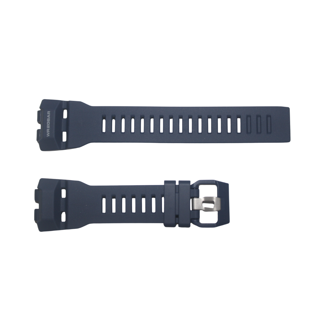 PULSEIRA CASIO ORIGINAL G-SHOCK GBD-100 2 - NA COR AZUL ESCURO COM ESCRITA BRANCA