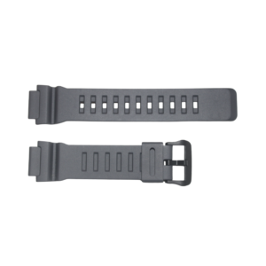 PULSEIRA CASIO ORIGINAL WS-1400H 1A - NA COR CINZA FIVELA PRETA PASSADOR EM BORRACHA CINZA
