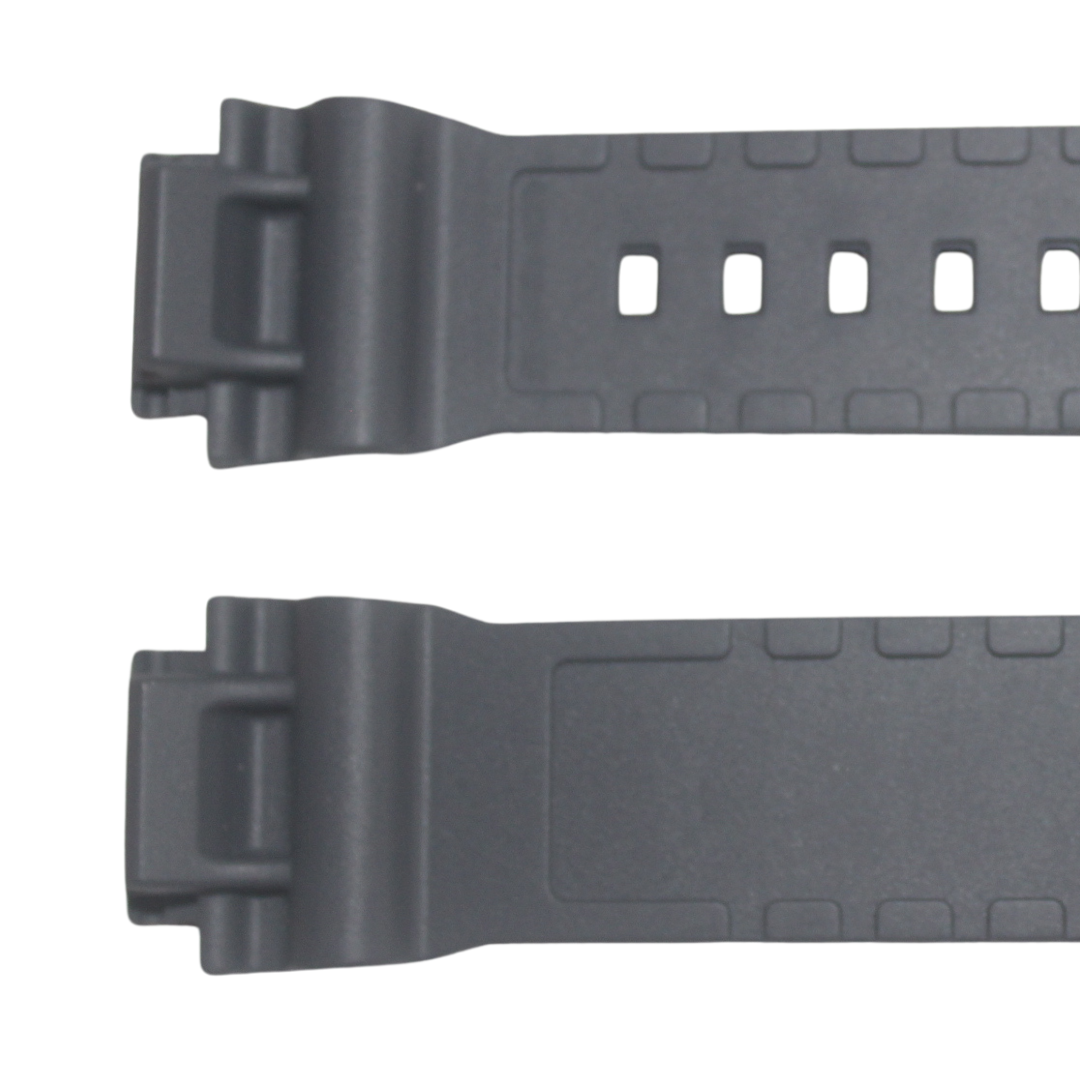 PULSEIRA CASIO ORIGINAL WS-1400H 1A - NA COR CINZA FIVELA PRETA PASSADOR EM BORRACHA CINZA - Imagem 5
