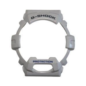 CAPA CASIO ORIGINAL G-SHOCK BRANCA COM VERNIZ C/LETRAS PRETAS-SERVE TODOS OS MODELOS G-8900-7A GW-8900-7A