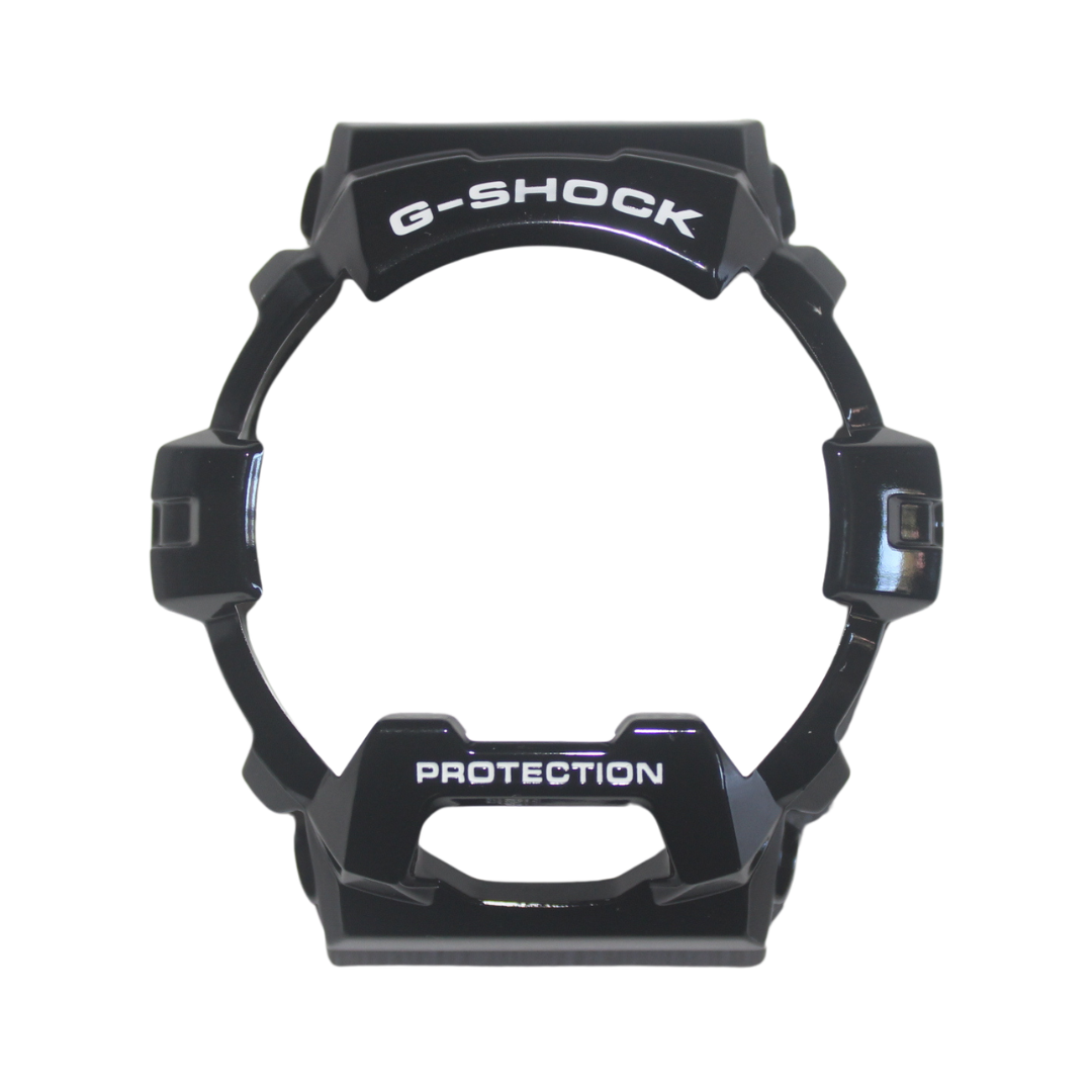 CAPA CASIO ORIGINAL G-SHOCK PRETO COM VERNIZ C/LETRAS BRANCAS-SERVE TODOS OS MODELOS-G-8900SC-1B GW-8900