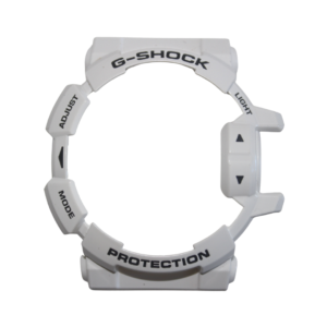 CAPA CASIO ORIGINAL G-SHOCK COR BRANCO FOSCO COM LETRAS PRETAS -SERVE TODOS OS MODELOS-GBA-400 GA-400-7A