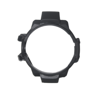 Capa Casio Original G-SHOCK GPW-1000T-1A COR PRETO COM DETALHE EM CINZA E BRANCO AO LADO DA COROA